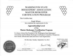 Apprentice Beekeeper